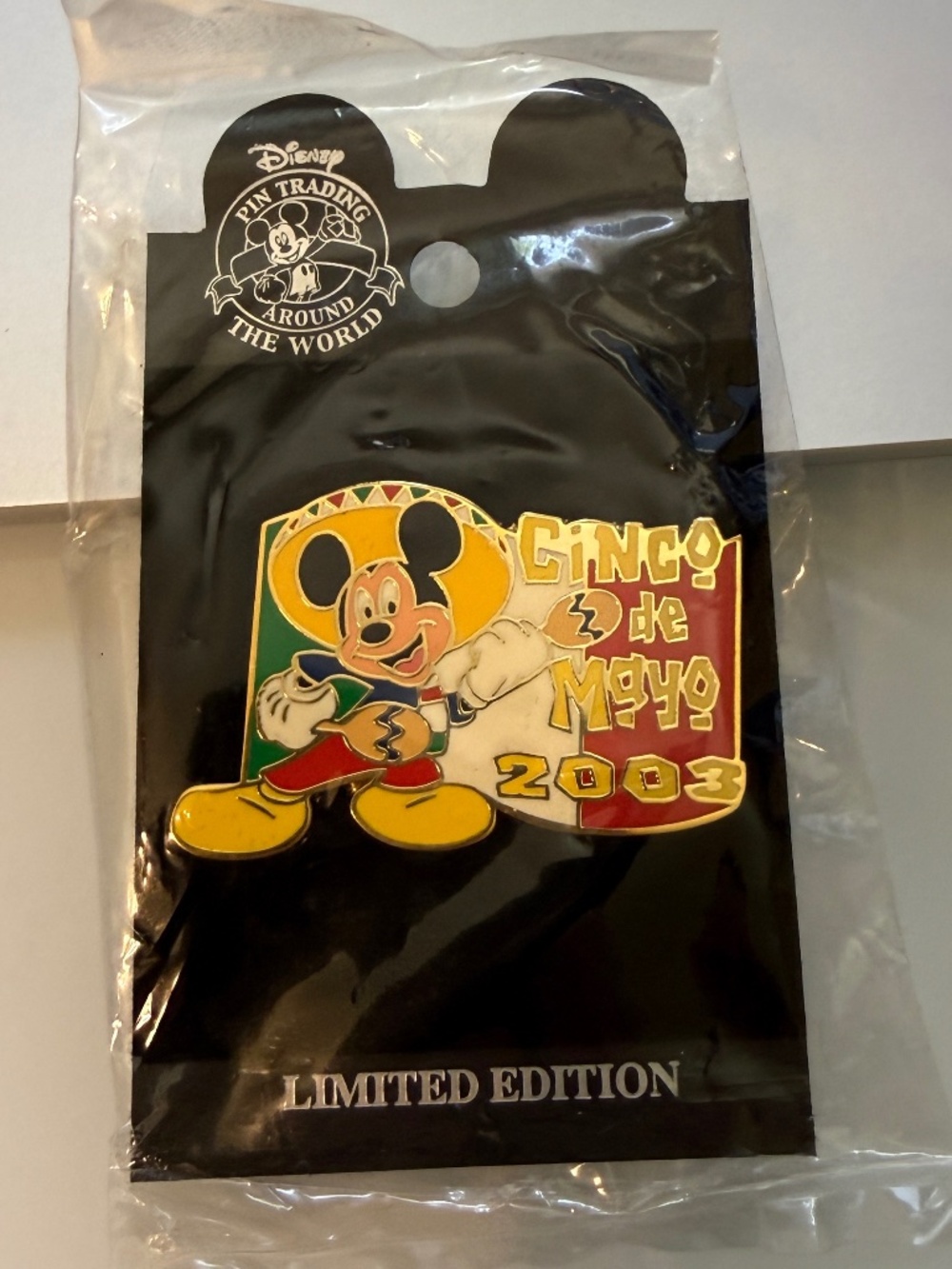 Disney Cinco De Mayo 2003 Collector's Pin NWT